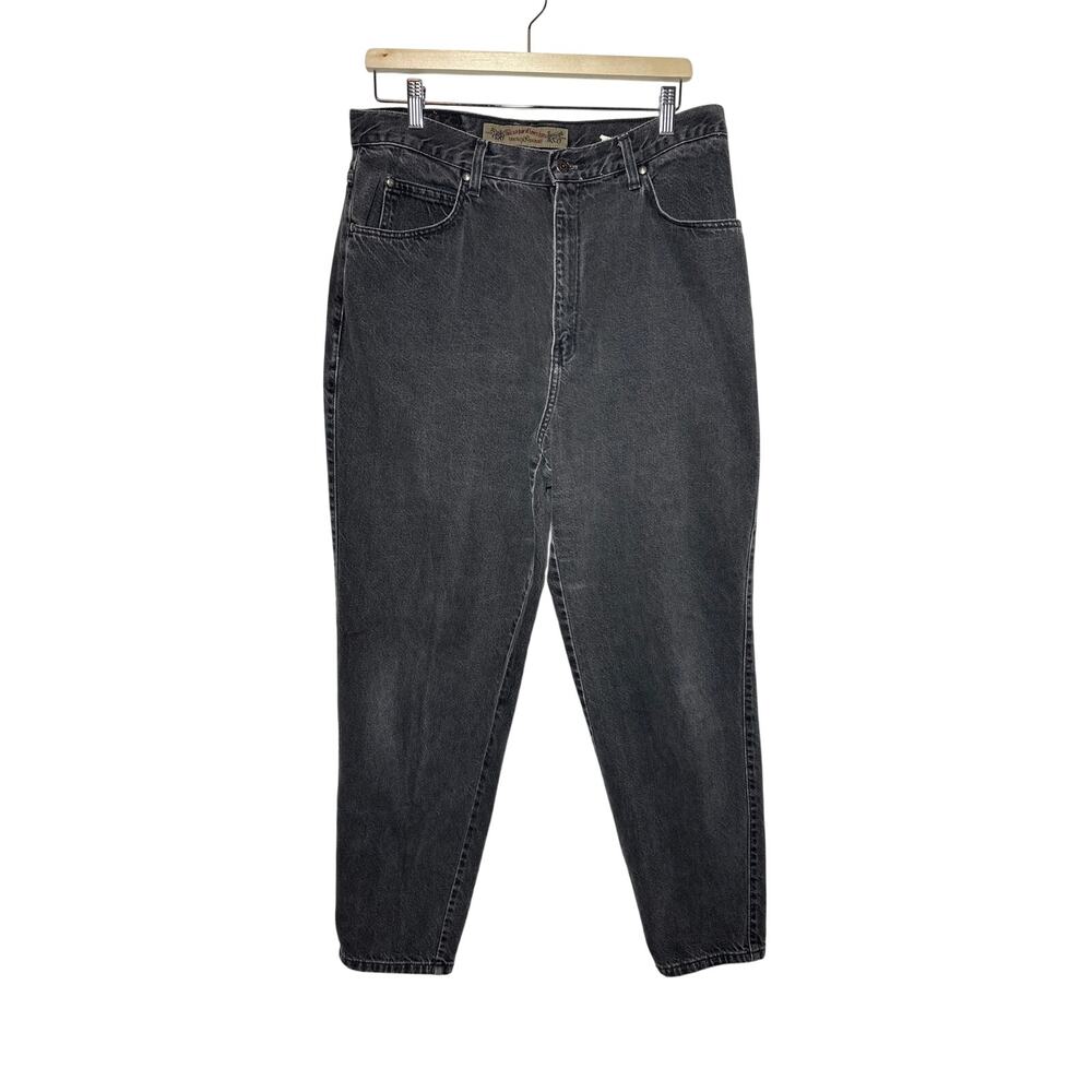 Vintage Levi’s 904 Black Jeans USA Made High Rise Mom 90s Denim Streetwear Sz 16